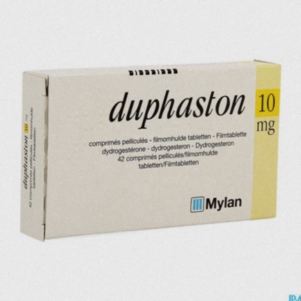 Boîte de dydrogesterone générique